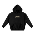Free Time - Oversize Fleeced Hoodie (Black)